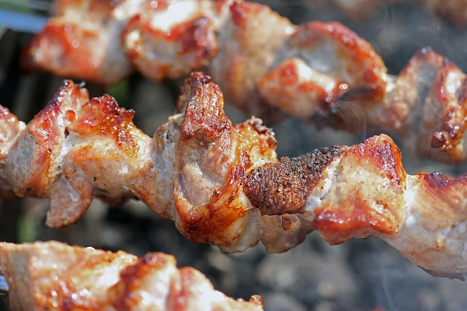 Qo'y go'shti shashlik